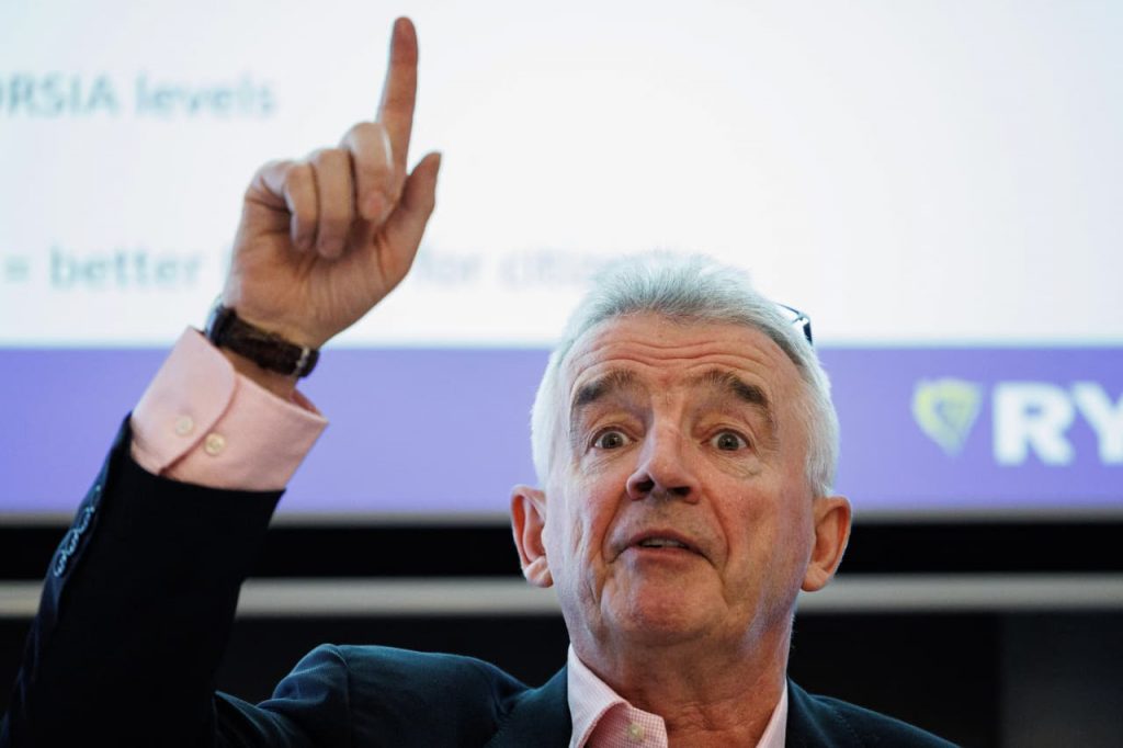 Fighting with Elon Musk has been great for business, Ryanair CEO says