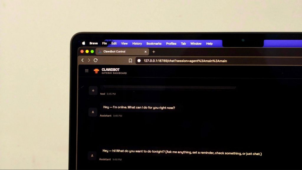 From Clawdbot to OpenClaw – Does This Viral AI Assistant Live Up to the Hype? Clawdbot dashboard on Mac