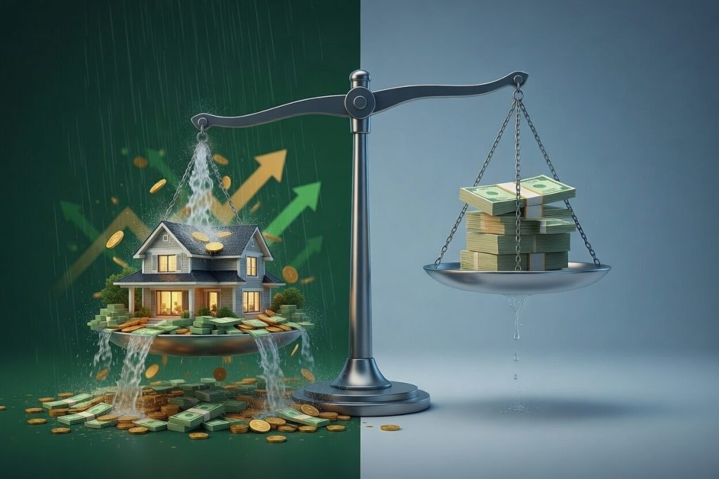 It Is Easier To Make Millions On A Home Than In Stocks