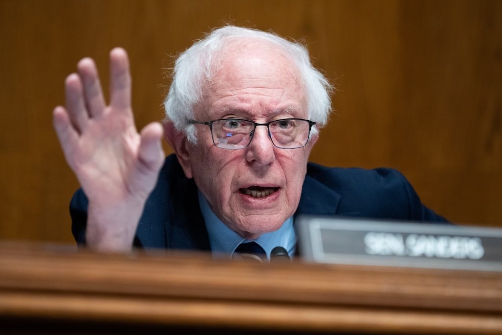 GAO: FSA Halted Student Loan Servicer Reviews UNITED STATES - FEBRUARY 25: Ranking member Sen. Bernie Sanders, I-Vt., questions Dr. Casey Means, nominee to be surgeon general, during her the Senate Health, Education, Labor and Pensions Committee confirmation hearing in Dirksen building on Wednesday, February 25, 2026. (Tom Williams/CQ Roll Call via AP Images)