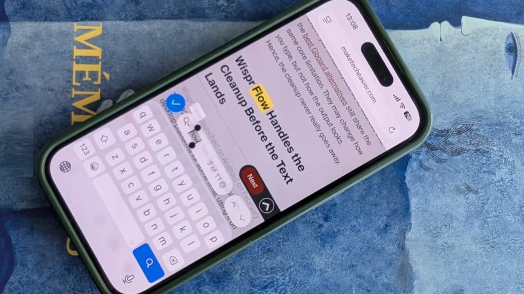Quick Find In Page Iphone Featured