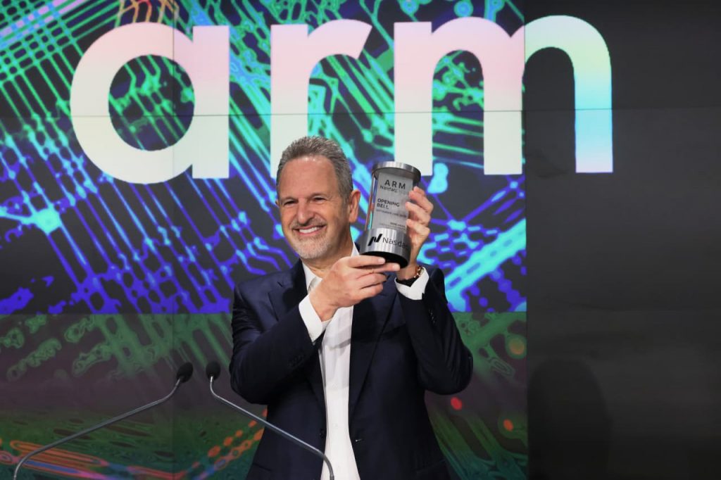 Arm puts a big number on its newest venture, but its stock falls