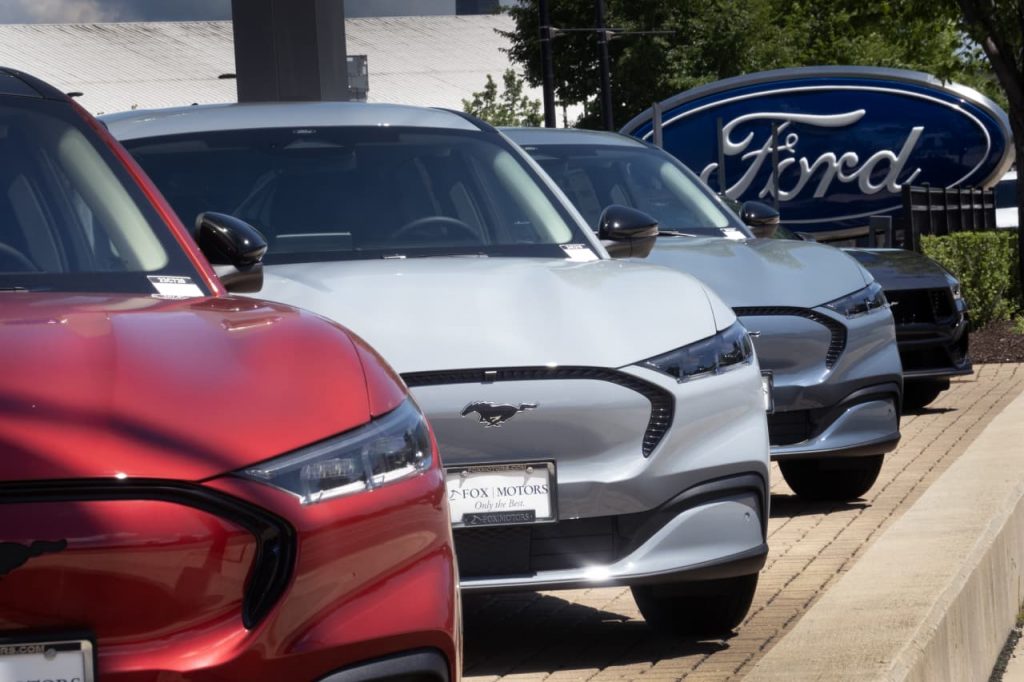 Ford’s stock is the S&P 500’s biggest gainer. The carmaker is putting a very Tesla spin on things.