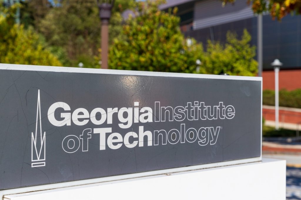Georgia Tech sign