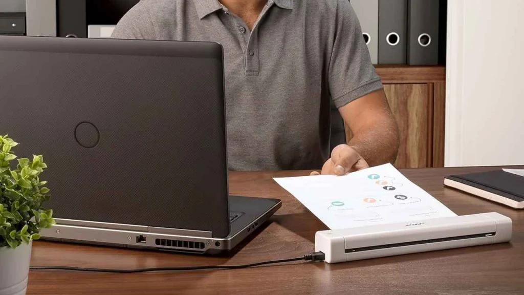 Brother DS-640 Compact Mobile Document Scanner