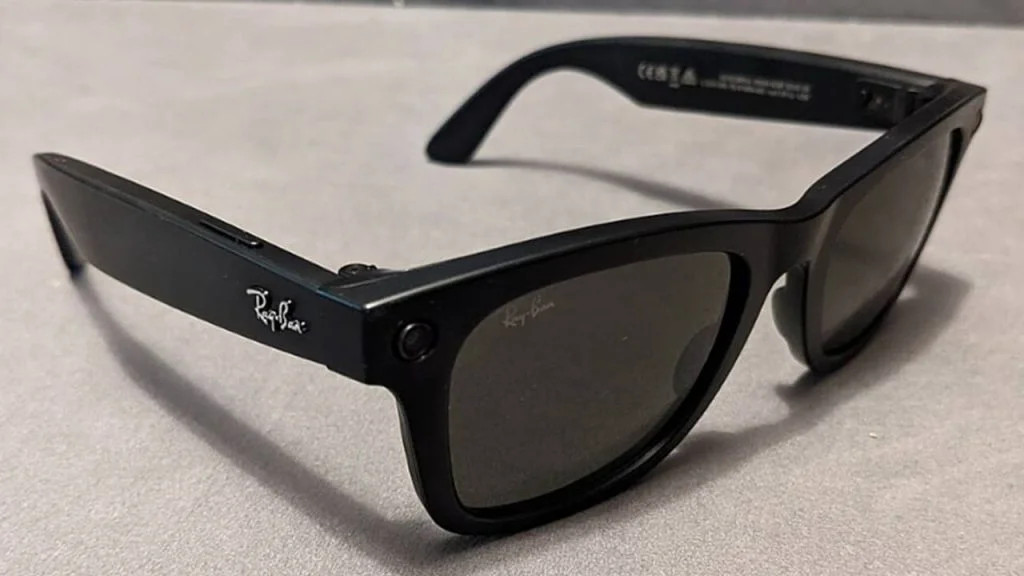 RayBan smart glasses.